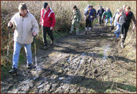 Parcours parfois boueux