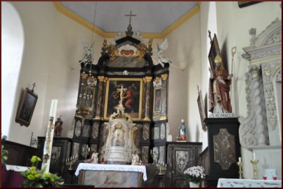 Choeur de l'glise de Cugnon