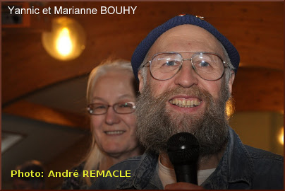 Yannick Bouhy, le confrencier, et son pouse