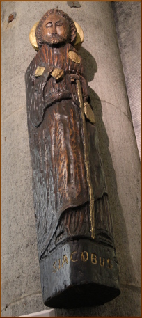 Statue saint Jacques de Harz