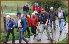 en marche vers Saint-Thibaut  Marcourt