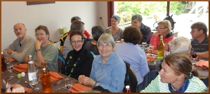 Le repas de midi au restaurant de Dun-sur-Meuse