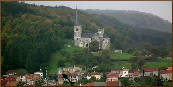 Mont-devant-Sassey vu de haut