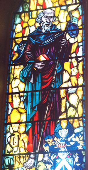 St Jacques,vitrail de MESSANCY 