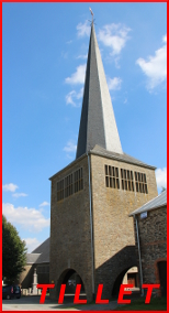 Clocher de l'glise St-Ouen  Tillet