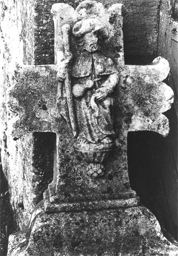 St Jacques,Croix fun&eacute;raire d'Aubange